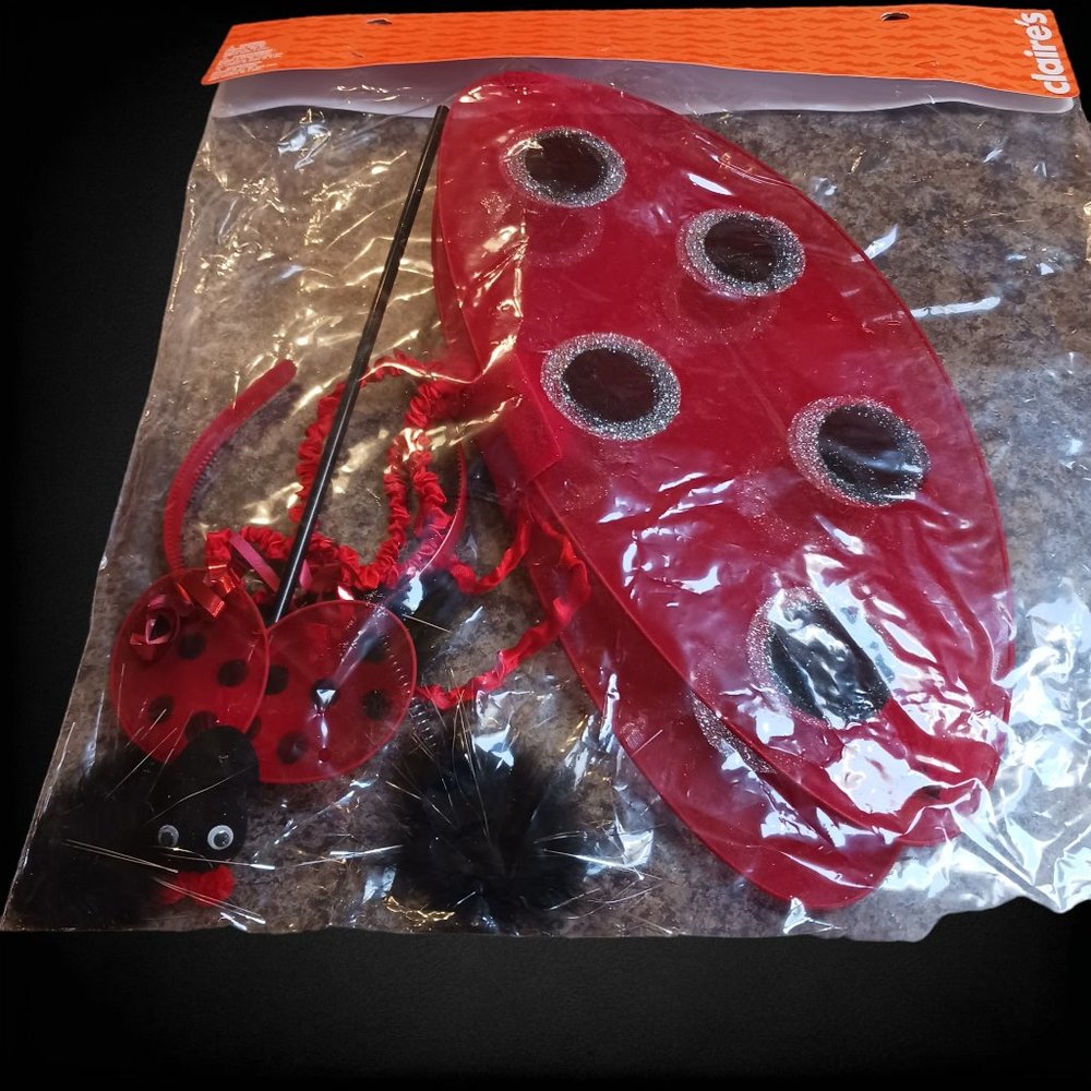 2013  Claires Lady Bug Halloween Costume Accessories.